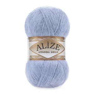 Alize Angora Gold Mavi Klasik Örgü İpliği   40