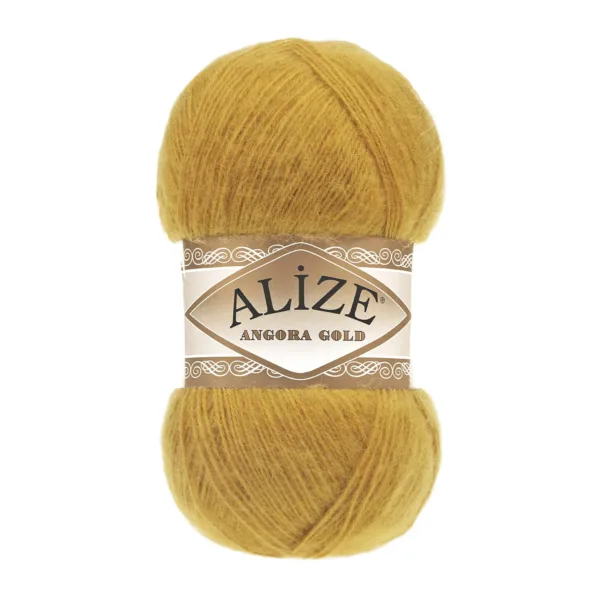 Alize Angora Gold Safran Klasik Örgü İğliği   02