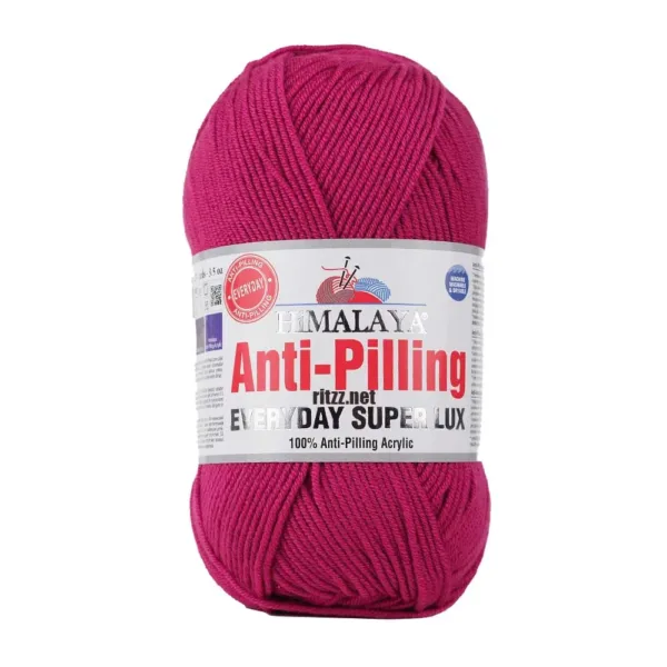 Himalaya Super Lux Anti Pilling Gül Örgü İpliği   73413