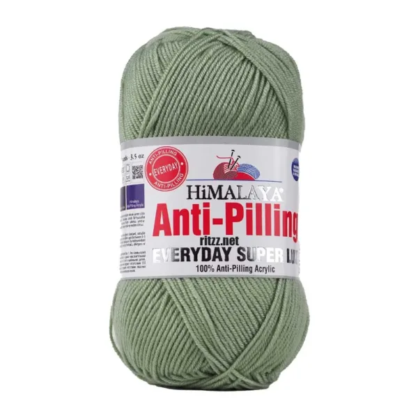 Himalaya Super Lux Anti Pilling Su Yeşili Örgü İpliği   73446