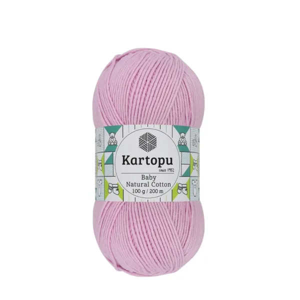 Kartopu Baby Natural Acik Pembe Iplik K782