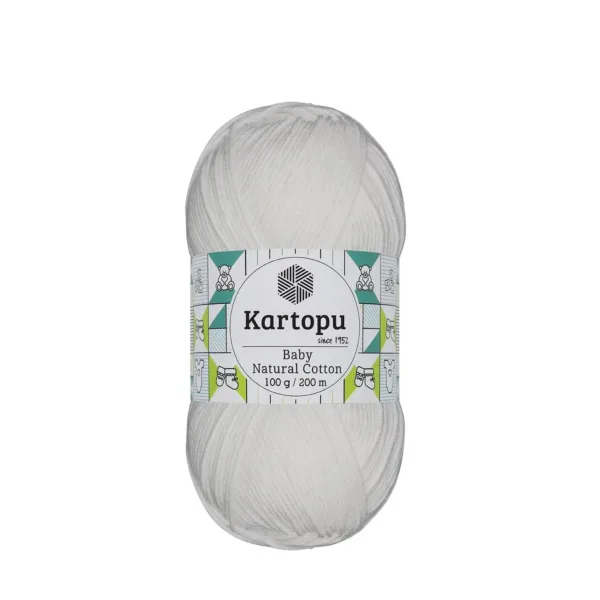 Kartopu Baby Natural Krem Iplik K010