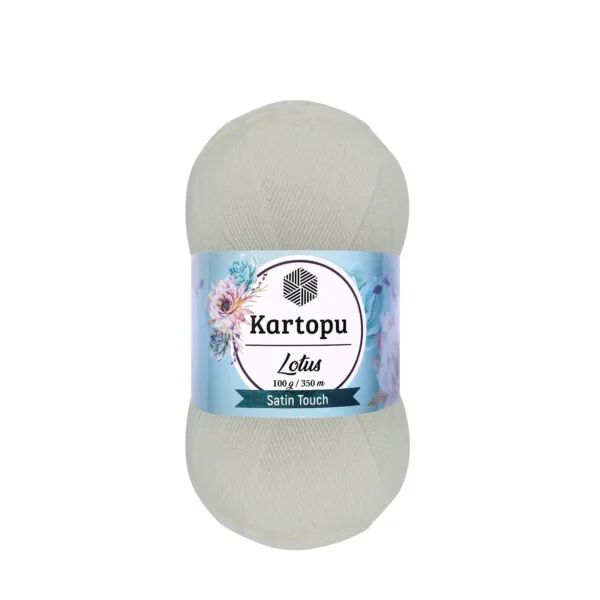 Kartopu Lotus Optik Beyaz Örgü İpi K 010