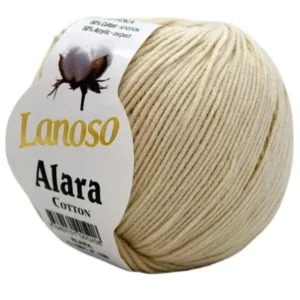 Lanoso Alara Krem Amigurumi Örgü İpliği 9001