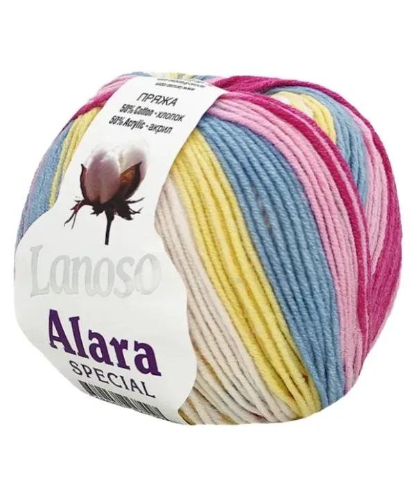 Lanoso Alara Special Batik El Örgü İpliği 701