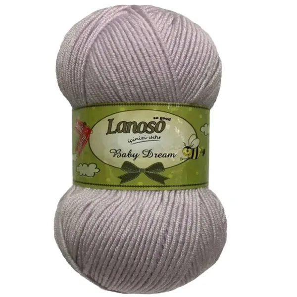 Lanoso Baby Dream Açık Pembe Bebe Örgü İpliği 945