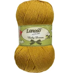 Lanoso Baby Dream Hardal Bebe Örgü İpliği 903