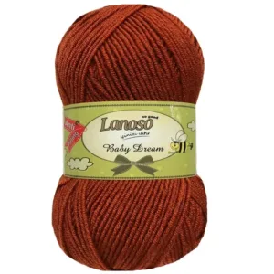 Lanoso Baby Dream Kiremit Bebe Örgü İpliği 936