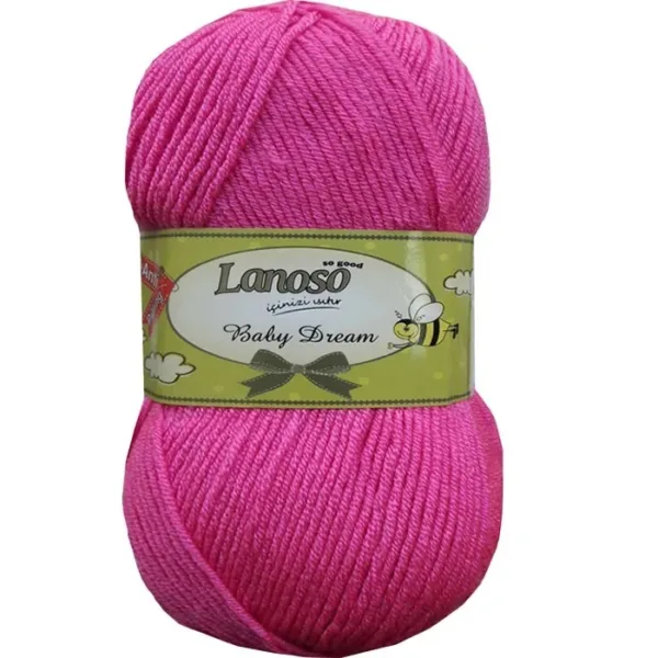 Lanoso Baby Dream Menekşe Bebe Örgü İpliği 946