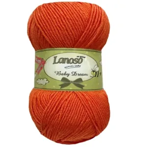 Lanoso Baby Dream Oranj Bebe Örgü İpliği 906