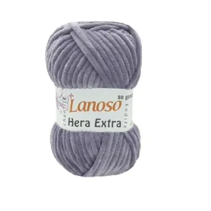 Lanoso Hera Extra Gri Kadife Iplik C1952