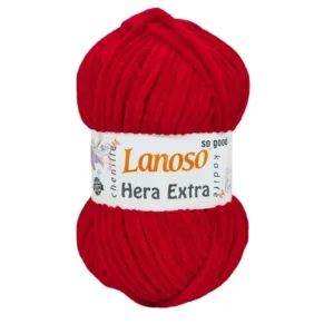 Lanoso Hera Extra Kirmizi Kadife Iplik C956