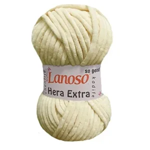 Lanoso Hera Extra Krem Kadife Iplik C 901