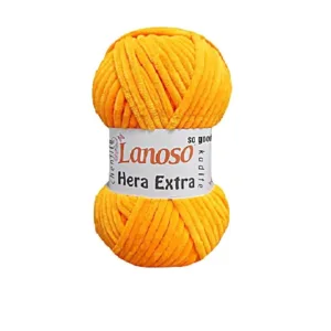 Lanoso Hera Extra Yumurta Sarısı Kadife İplik C913