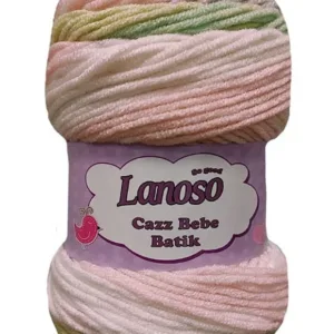 Lanoso Kek Sarım Cazz Bebe Batik İpliği 753