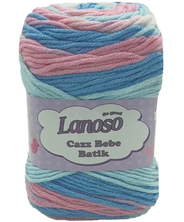 Lanoso Kek Sarım Cazz Bebe Batik İpliği 754