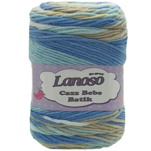 Lanoso Kek Sarım Cazz Bebe Batik İpliği 763