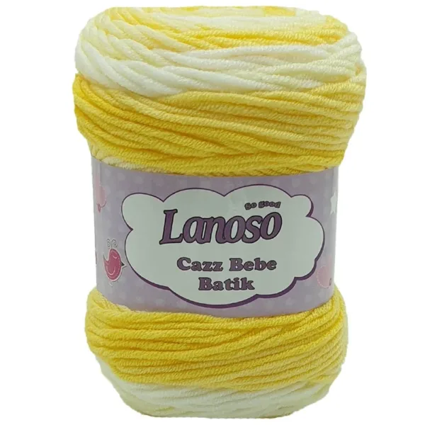 Lanoso Kek Sarım Cazz Bebe Batik İpliği 765