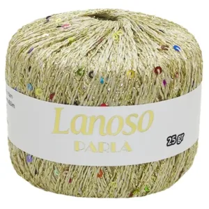Lanoso Parla Sarı Pullu El Örgü İpliği 1300