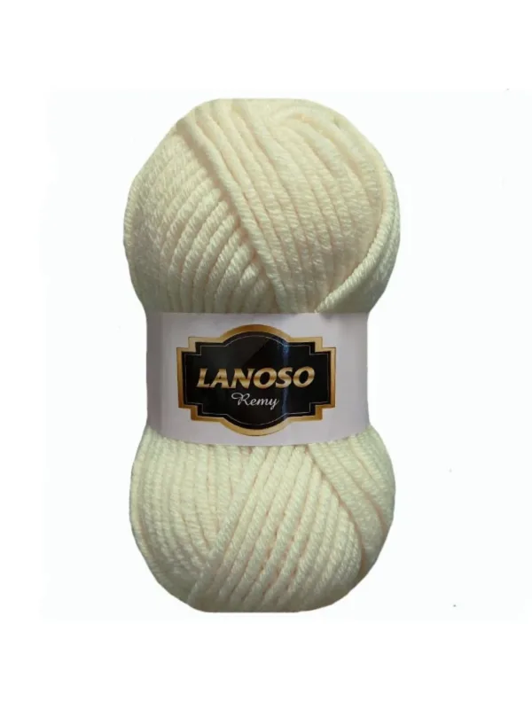 Lanoso Remy Krem Kalın El Örğü İpliği 901