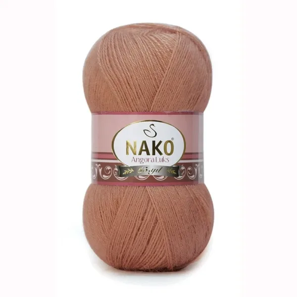 Nako Angora Lüks Bakır El Örgü İpliği 12895