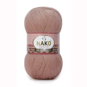 Nako Angora Lüks Bronz Ten El Örgü İpliği 11054