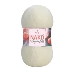 Nako Angora Lüks Eski Dantel El Örgü İpliği 23403