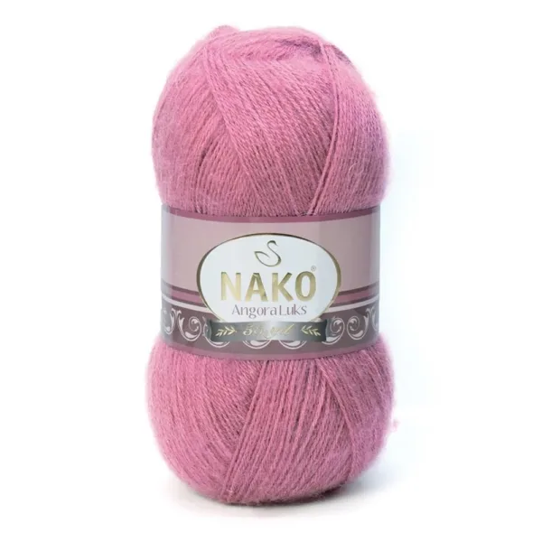 Nako Angora Lüks Gül El Örgü İpliği 06682