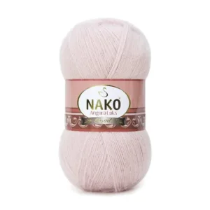 Nako Angora Lüks Gül Goncası El Örgü İpliği 00318
