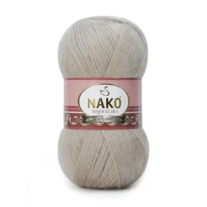 Nako Angora Lüks Kese Kağıdı El Örgü İpliği 01199
