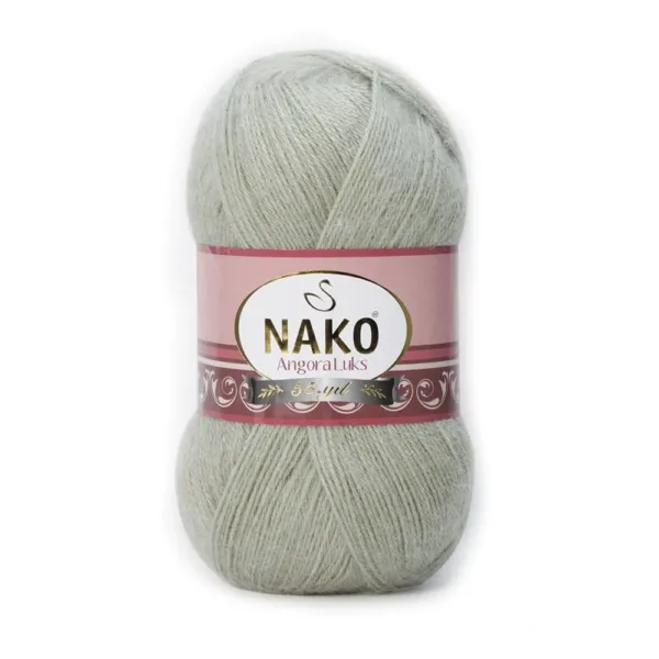 Nako Angora Lüks Küf El Örgü İpliği 023266