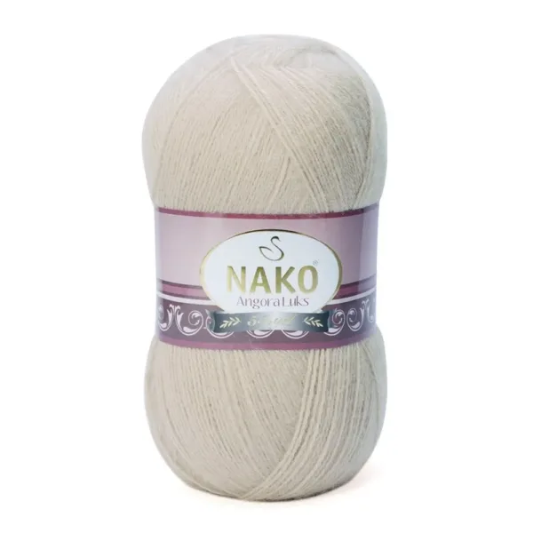 Nako Angora Lüks Kum Rengi El Örgü İpliği 06858