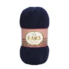 Nako Angora Lüks Lacivert El Örgü İpliği 11458