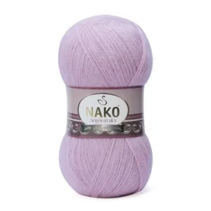 Nako Angora Lüks Lila El Örgü İpliği 06880