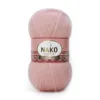 Nako Angora Lüks Pembemsi Pudra El Örgü İpliği 10275