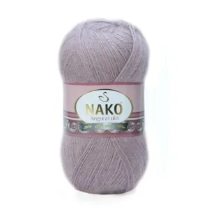Nako Angora Lüks Üzüm Suyu El Örgü İpliği 10155