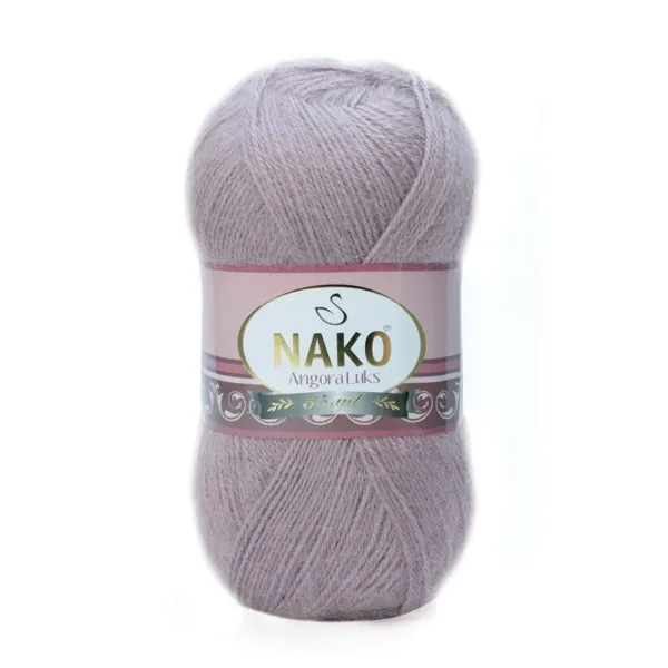 Nako Angora Lüks Üzüm Suyu El Örgü İpliği 10155