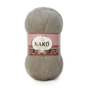 Nako Angora Lüks Vizon El Örgü İpliği 02000