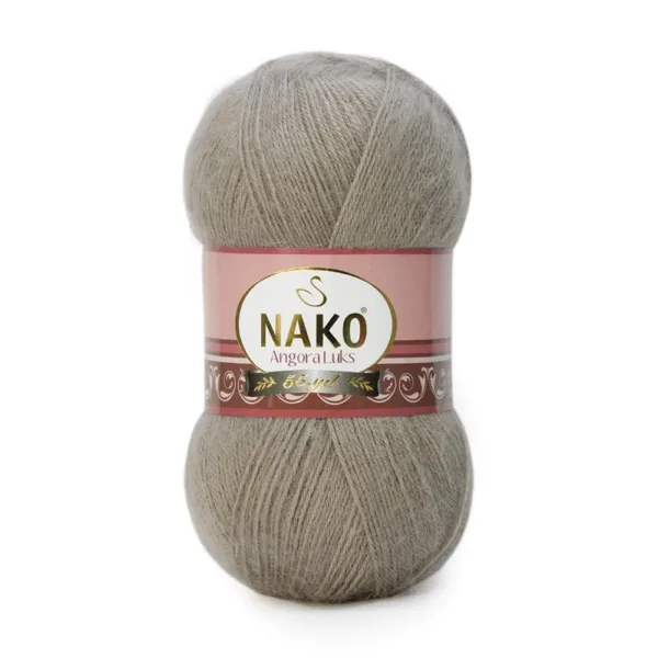 Nako Angora Lüks Vizon El Örgü İpliği 02000