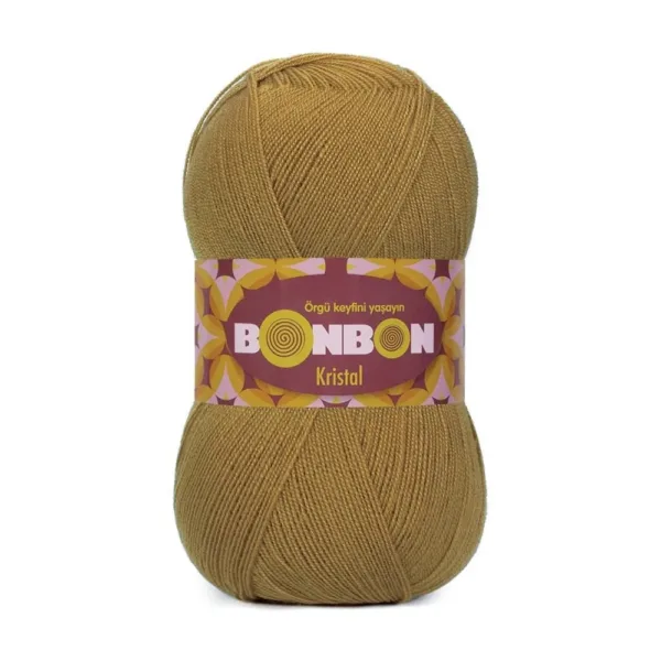 Nako Bonbon Koyu Hardal Örgü İpi 98874