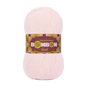 Nako Bonbon Kristal Açık Pudra Örgü İpliği 98320