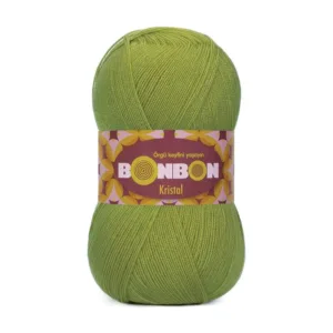 Nako Bonbon Kristal Açık Yeşil Örgü İpi 98229