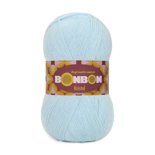Nako Bonbon Kristal Bebe Mavisi Örgü İpi 98328