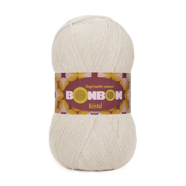 Nako Bonbon Kristal Bej Örgü İpliği 98333