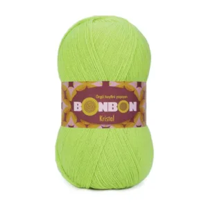Nako Bonbon Kristal Fıstık Yeşili Örgü İpi 98228