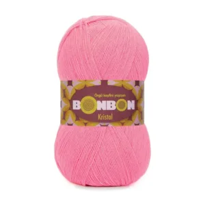 Nako Bonbon Kristal Gül Pembe Örgü İpi 98239