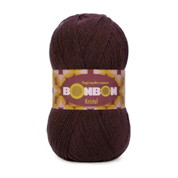 Nako Bonbon Kristal Kahverengi Örgü İpi 98219