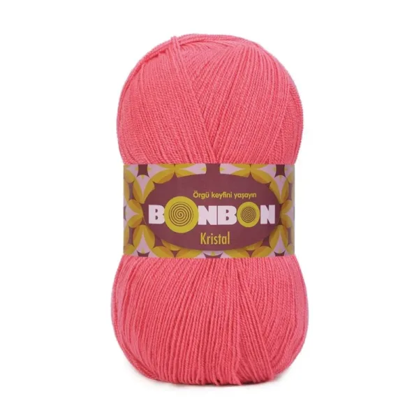 Nako Bonbon Kristal Kiraz Pembe Örgü İpi 98230