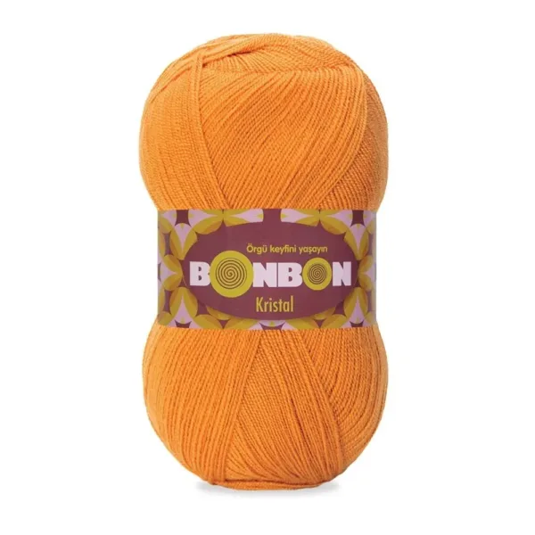 Nako Bonbon Kristal Koyu Somon Örgü İpi 98336