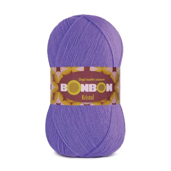 Nako Bonbon Kristal Lila Örgü İpi 98241